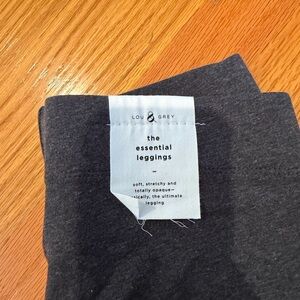 Lou & Grey soft charcoal leggings